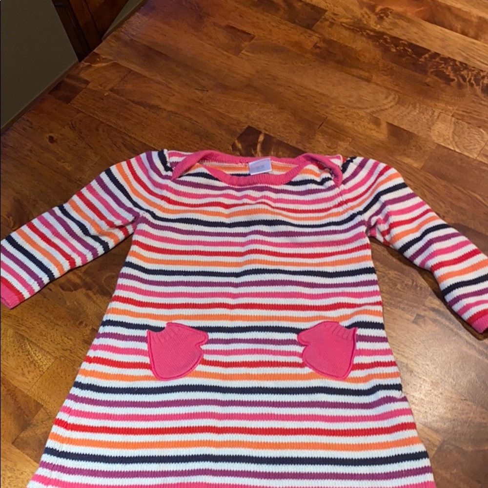 Little girls sweater dress.